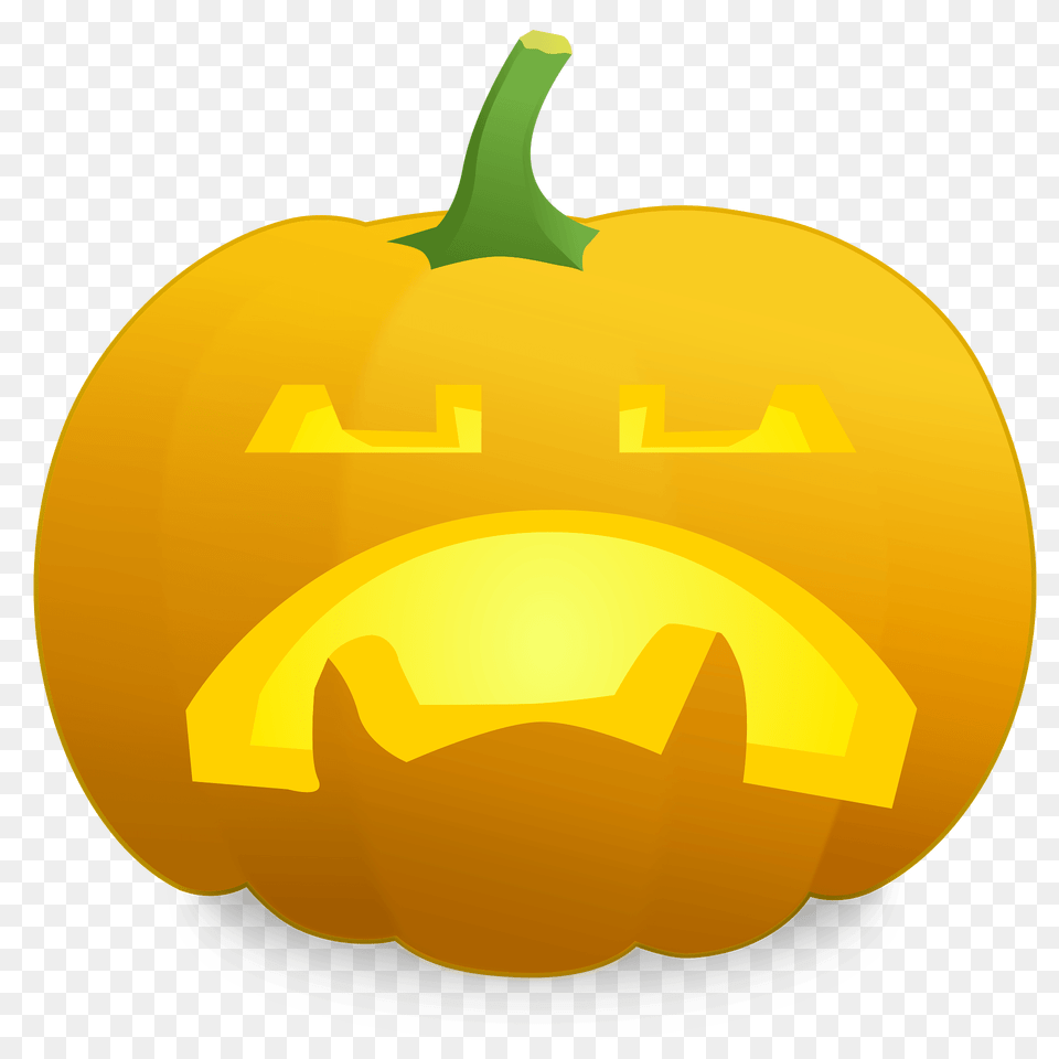Jack O39 Lantern Frank Grumpy Face Clipart, Vegetable, Pumpkin, Produce, Plant Free Png