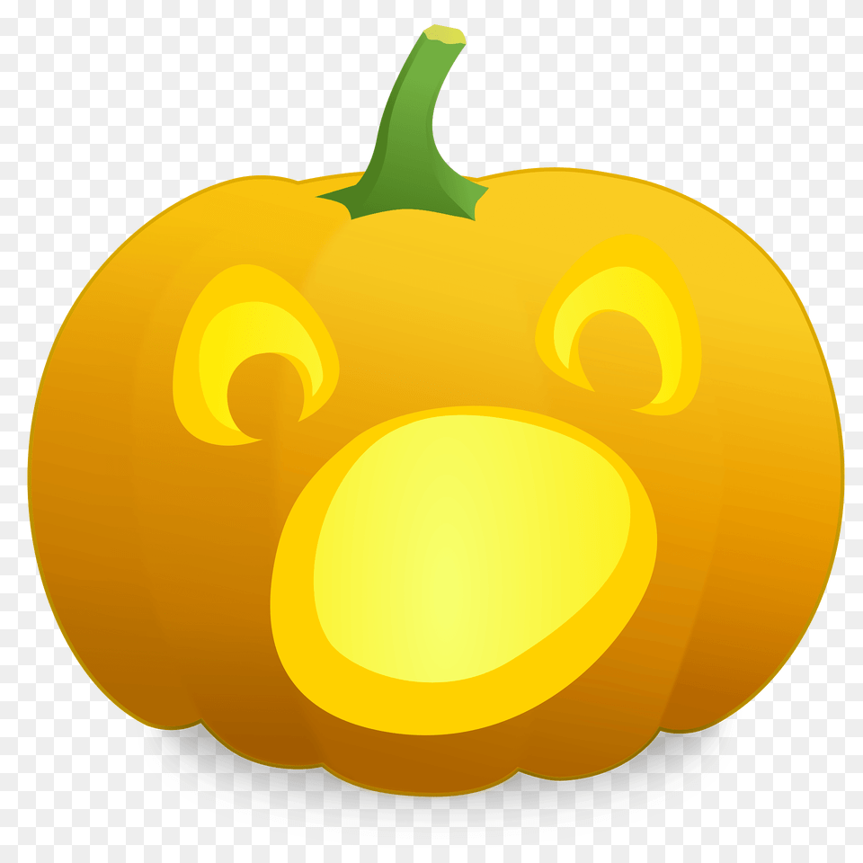 Jack O39 Lantern Pete Scared Face Clipart, Food, Plant, Produce, Pumpkin Free Png Download