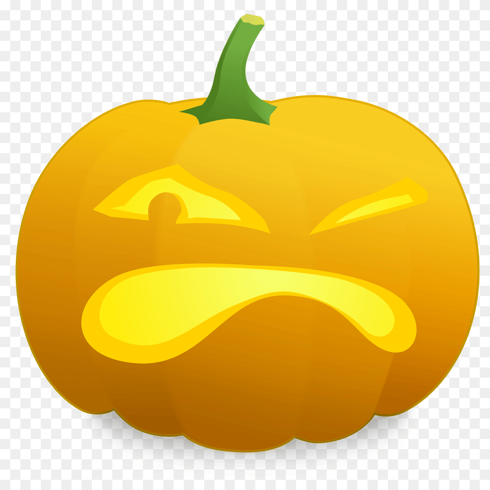 Jack O39 Lantern Randy Angry Face Clipart, Food, Plant, Produce, Pumpkin Png Image