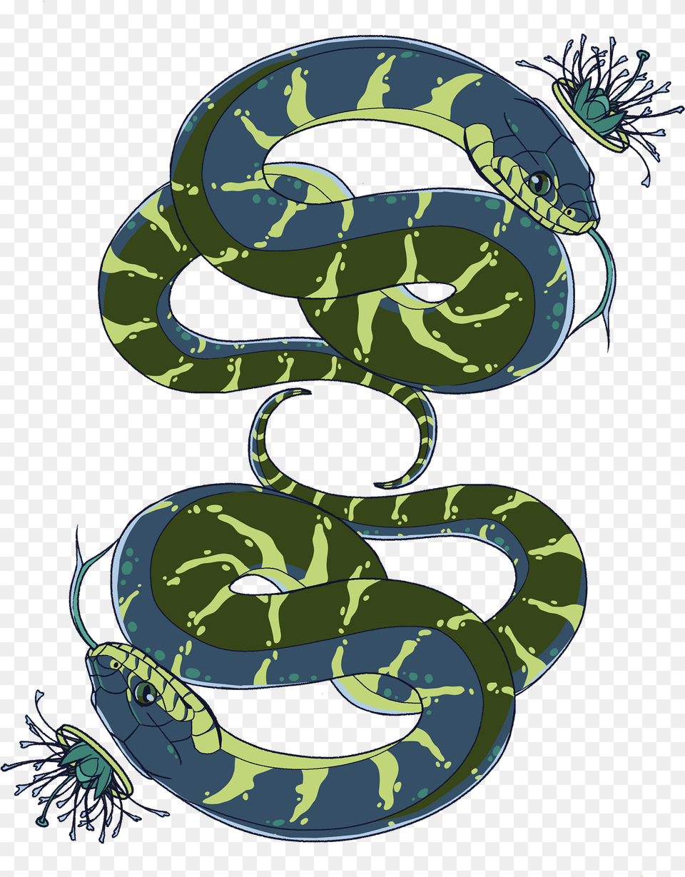 Jack Of Clubs Illustration, Animal, Reptile, Snake, Sea Life Free Transparent Png
