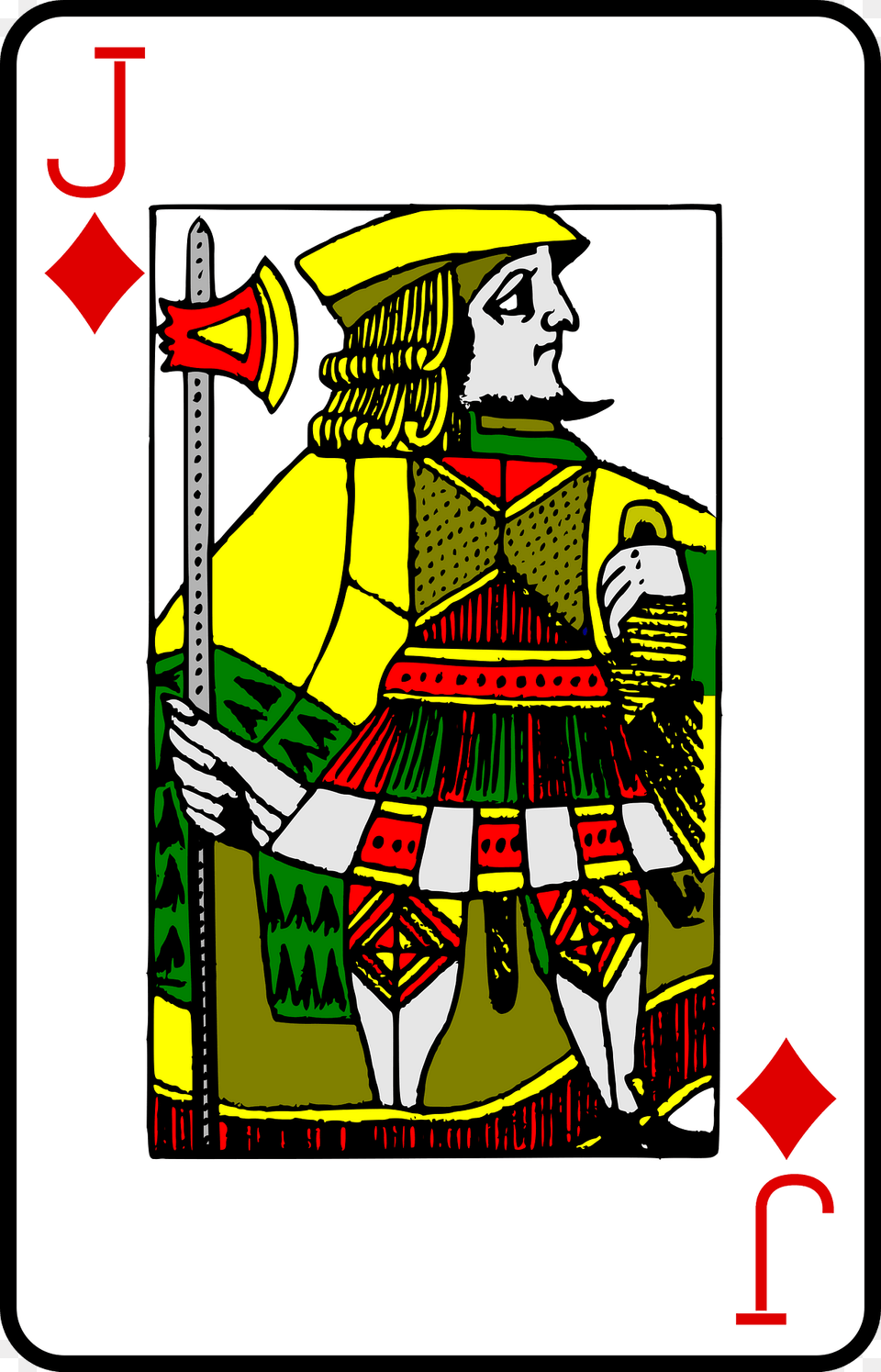 Jack Of Diamonds Clipart, Person, People, Face, Head Png