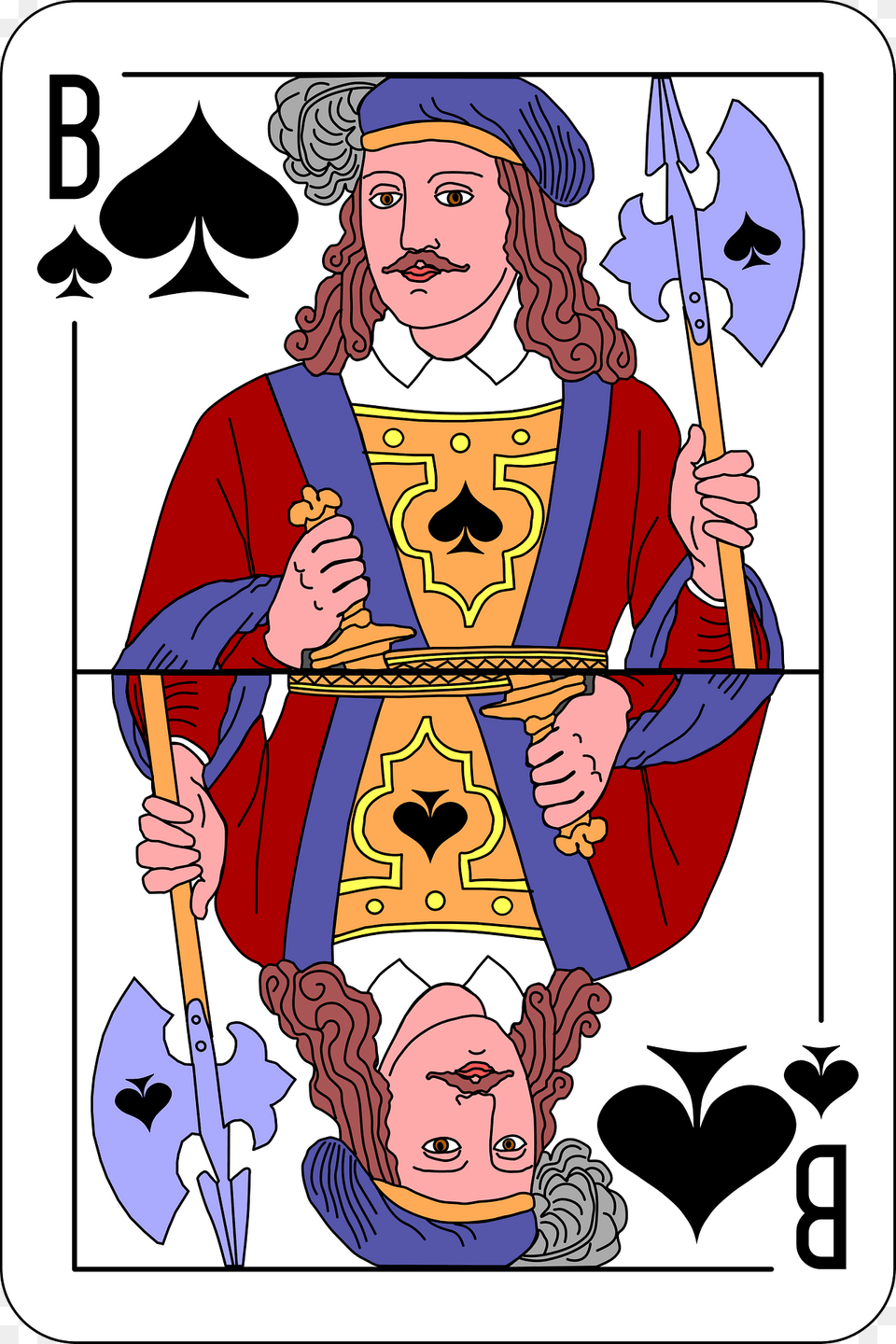 Jack Of Spades Clipart, Baby, Person, Book, Comics Png Image