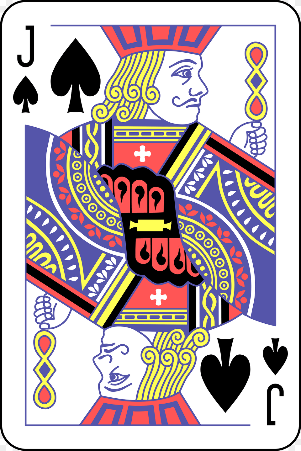 Jack Of Spades Clipart, Face, Head, Person, Baby Png