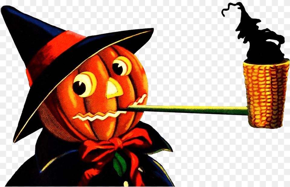 Jack Old Halloween Greeting Card, Festival Free Png