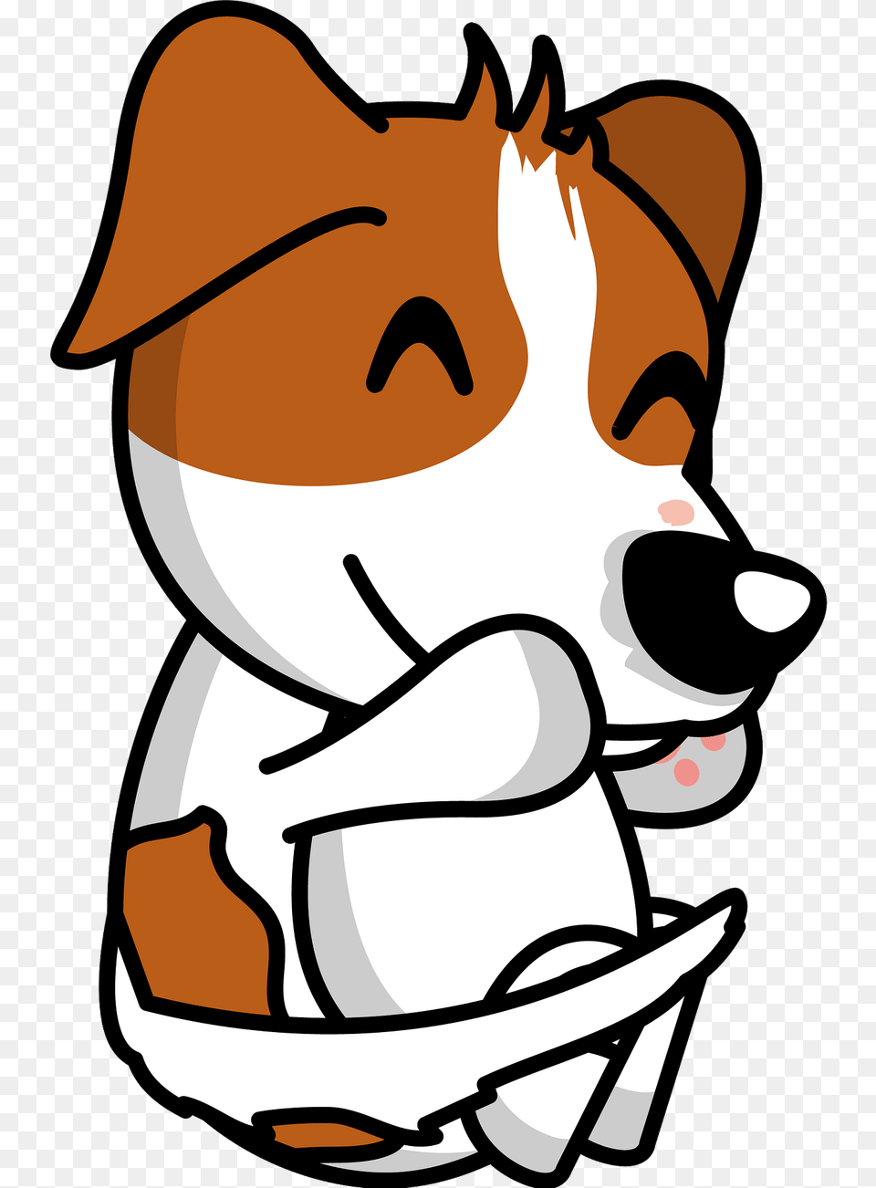 Jack Russell Terrier Clipart, Cutlery, Spoon, Cream, Dessert Png Image