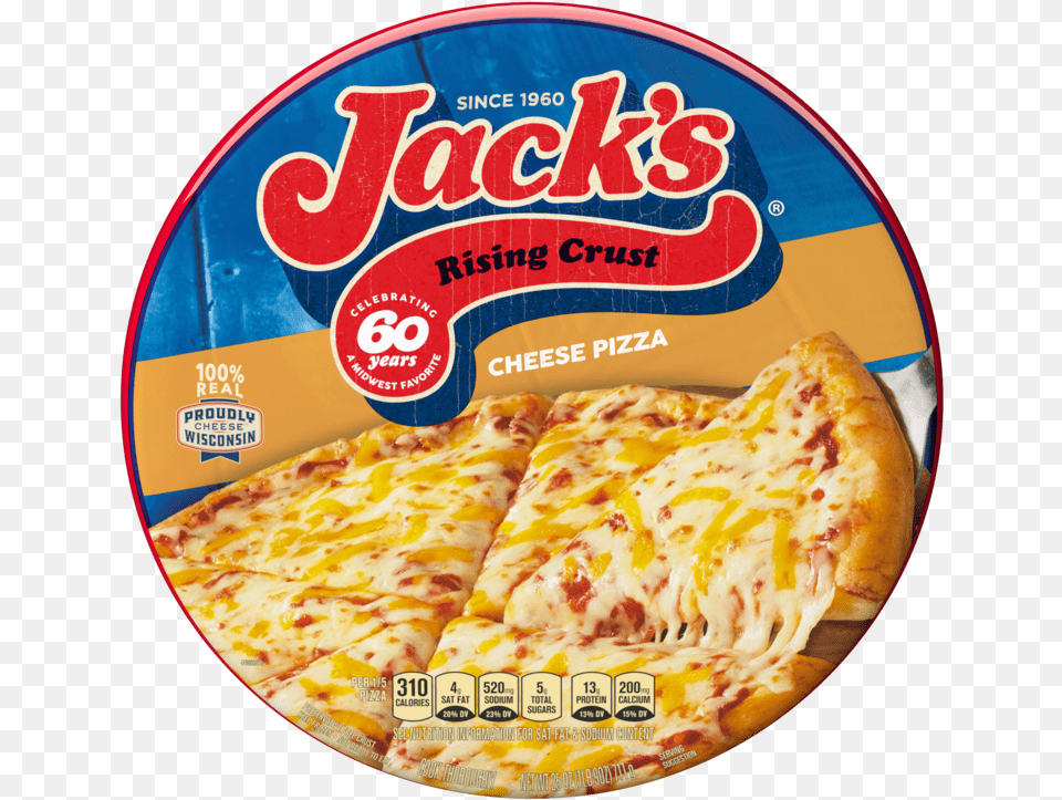Jack S Rising Crust Cheese Frozen Pizza 25 Oz Pepperoni, Food, Advertisement Free Transparent Png