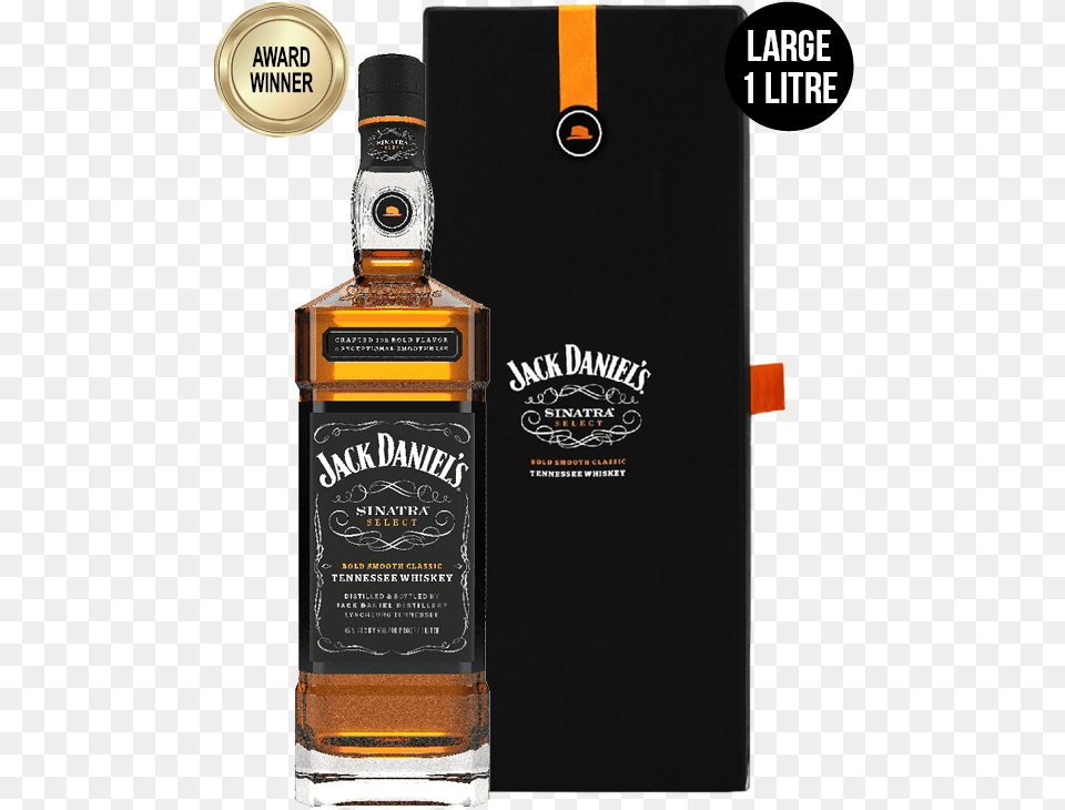 Jack Sinatra Select, Alcohol, Beverage, Liquor, Whisky Free Png