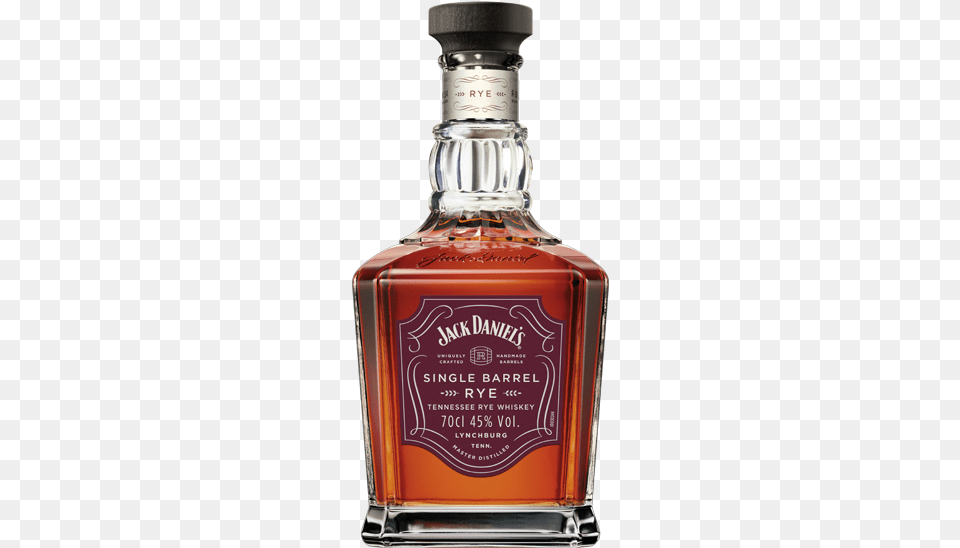 Jack Single Barrel Rye, Alcohol, Beverage, Liquor, Whisky Png