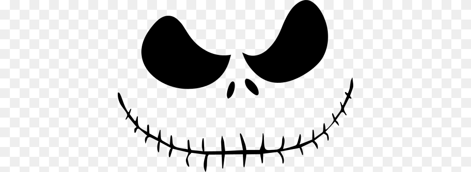 Jack Skellington Face Close Up, Head, Person, Body Part, Mouth Free Png