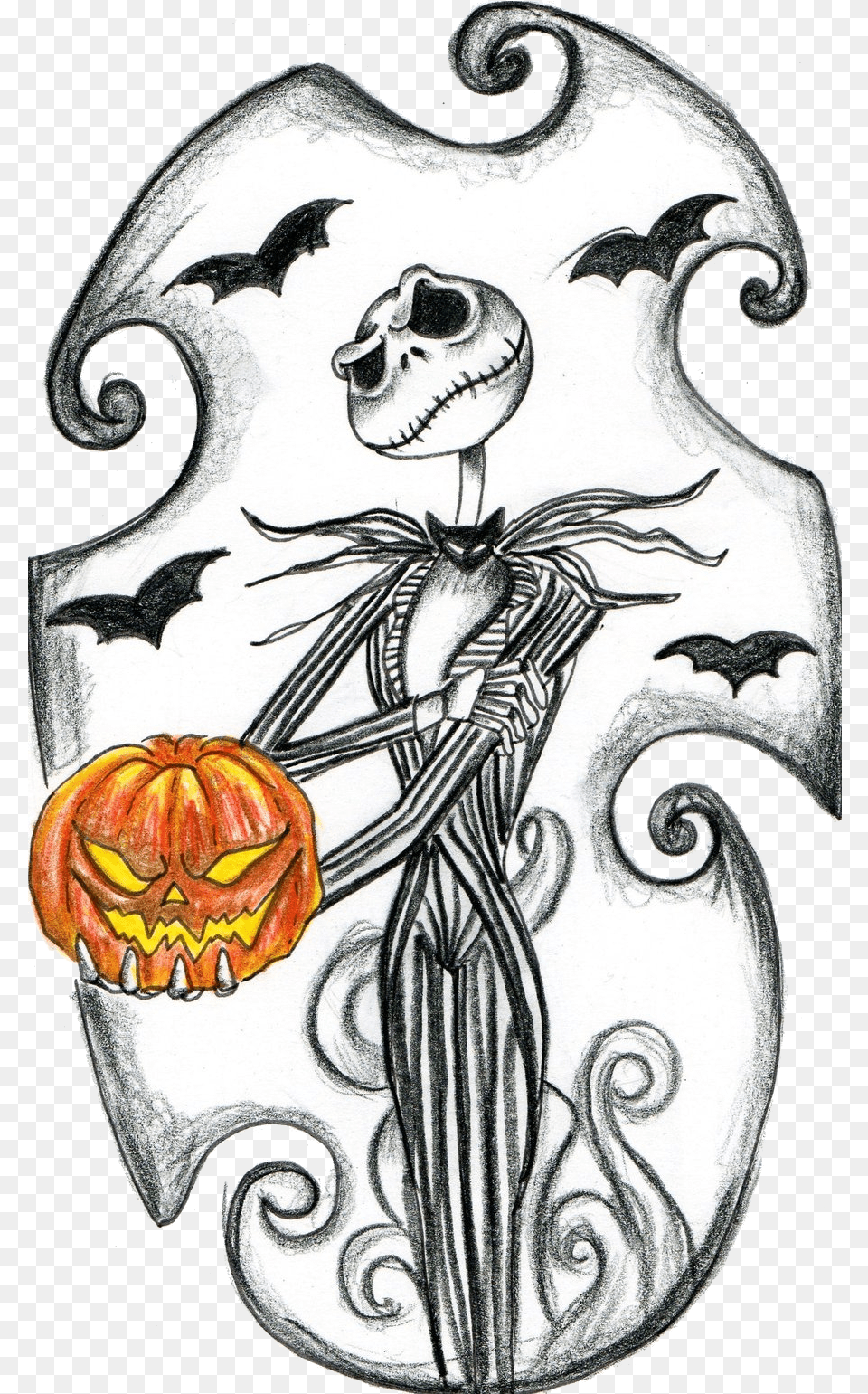 Jack Skellington Halloween Nightmare Before Christmas Happy Halloween Nightmare Before Christmas, Person, Animal, Bird, Penguin Free Png