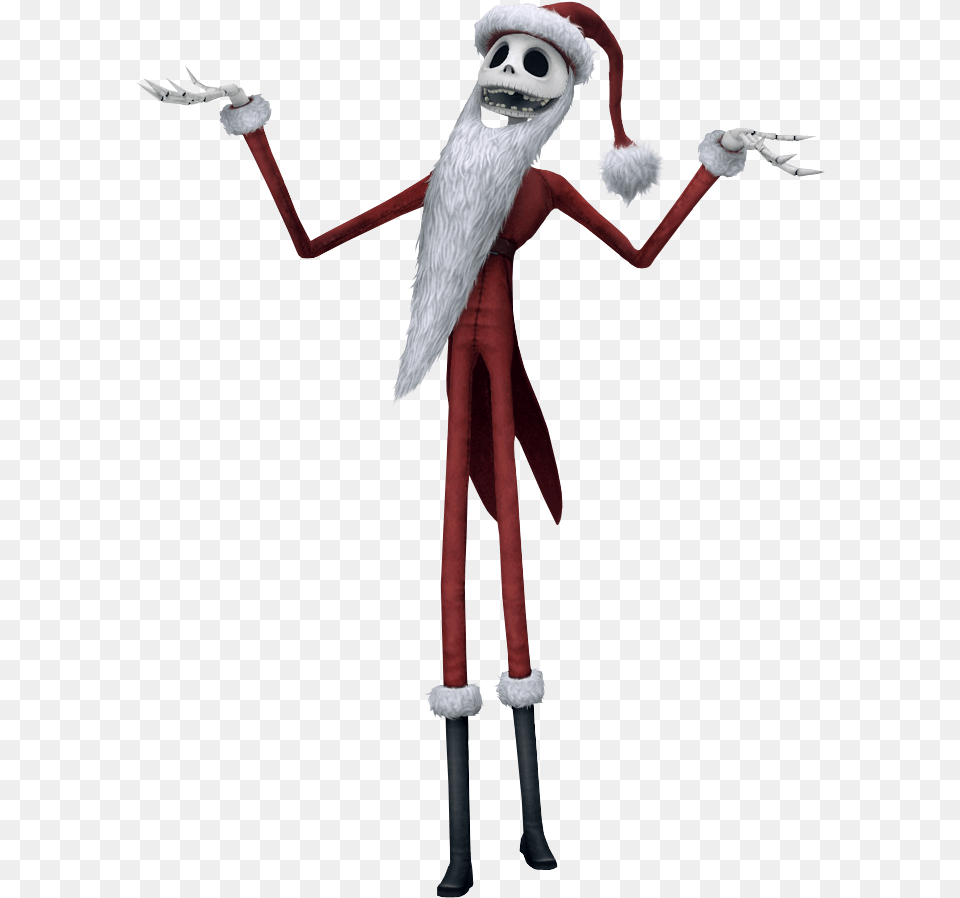 Jack Skellington High Quality Image Jack Skellington Sandy Claws, Person Png