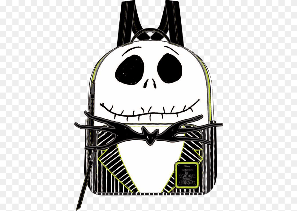 Jack Skellington Jack Skellington Backpack Loungefly, Bag, Bow, Weapon Free Png Download