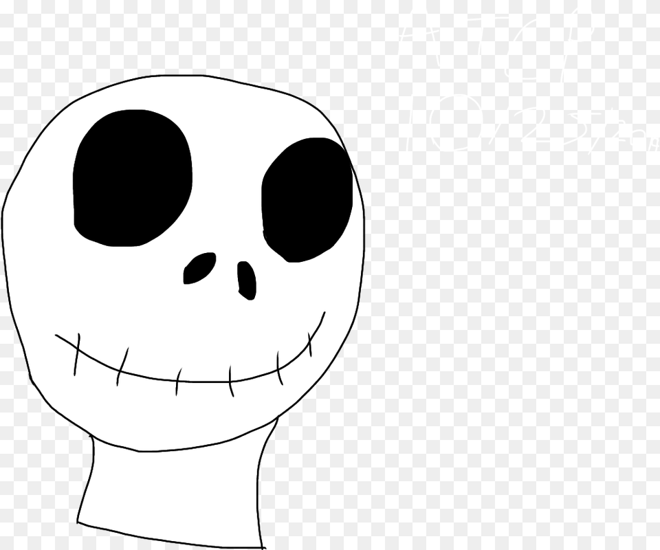 Jack Skellington Line Art, Stencil, Person, Face, Head Png