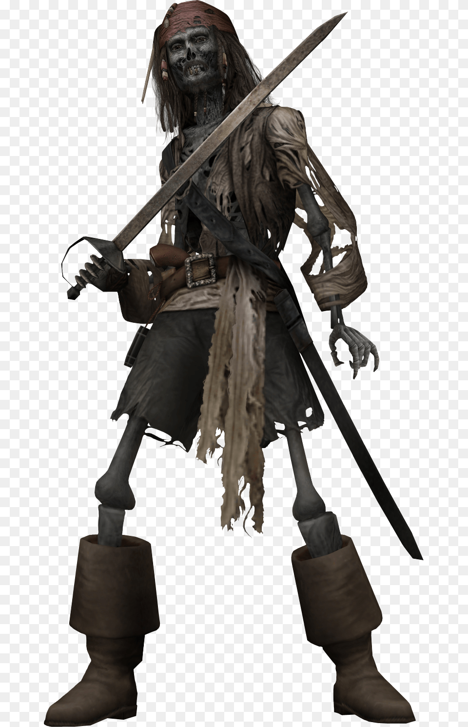 Jack Sparrow High Quality Captain Jack Sparrow Zombie, Adult, Male, Man, Person Png Image