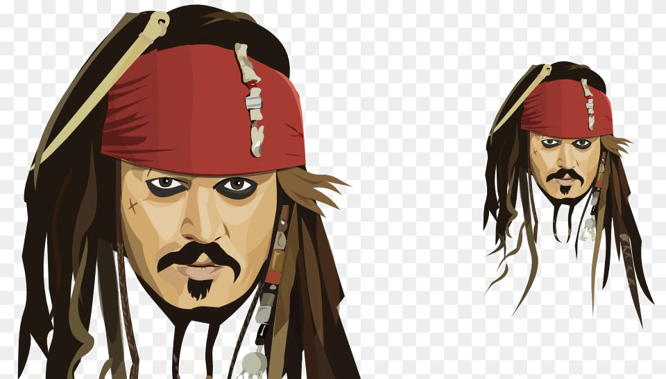 Jack Sparrow Transparent Captain Jack Sparrow Vector, Person, Pirate, Adult, Female Free Png