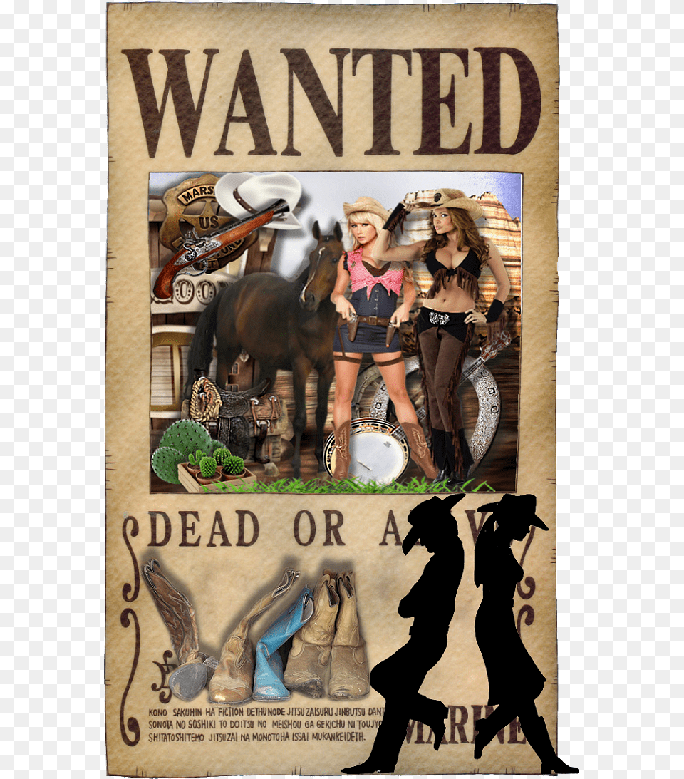 Jack Sparrow Wanted Poster, Adult, Publication, Person, Woman Png