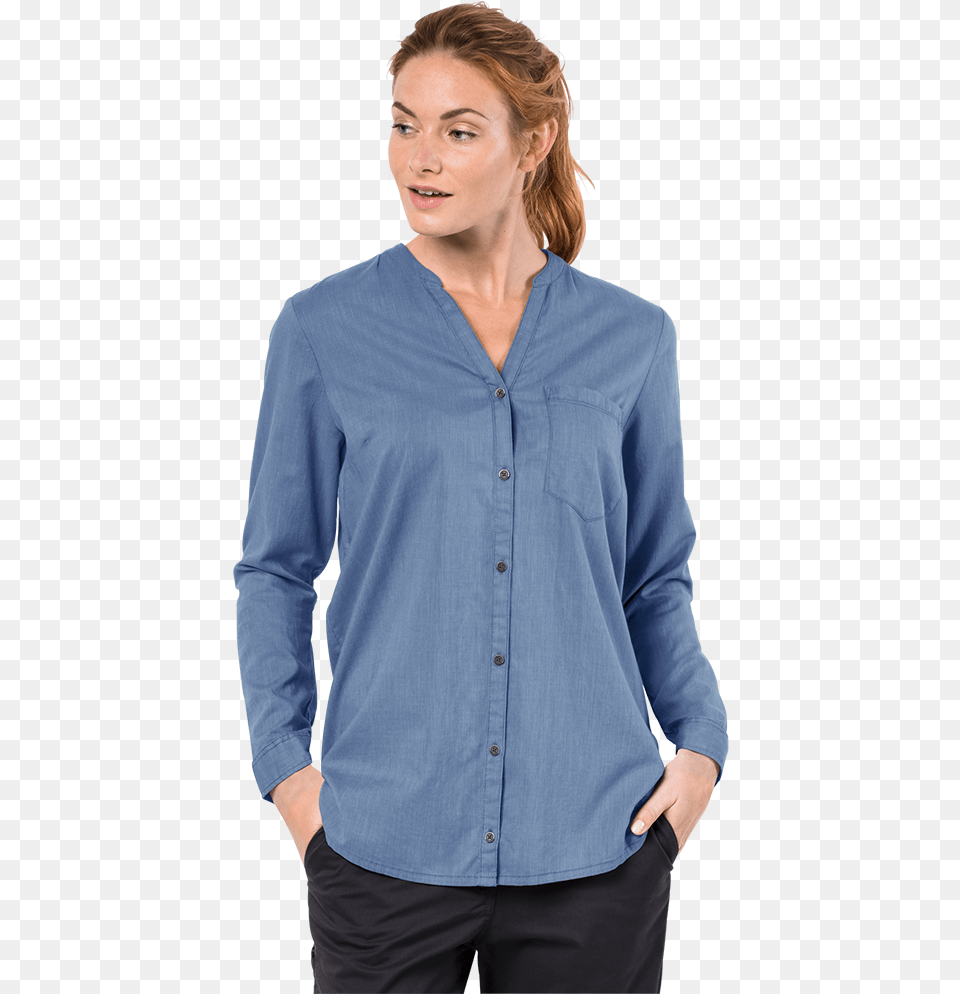 Jack Wolfskin Women39s Indian Springs Shirt, Long Sleeve, Clothing, Sleeve, Blouse Png Image