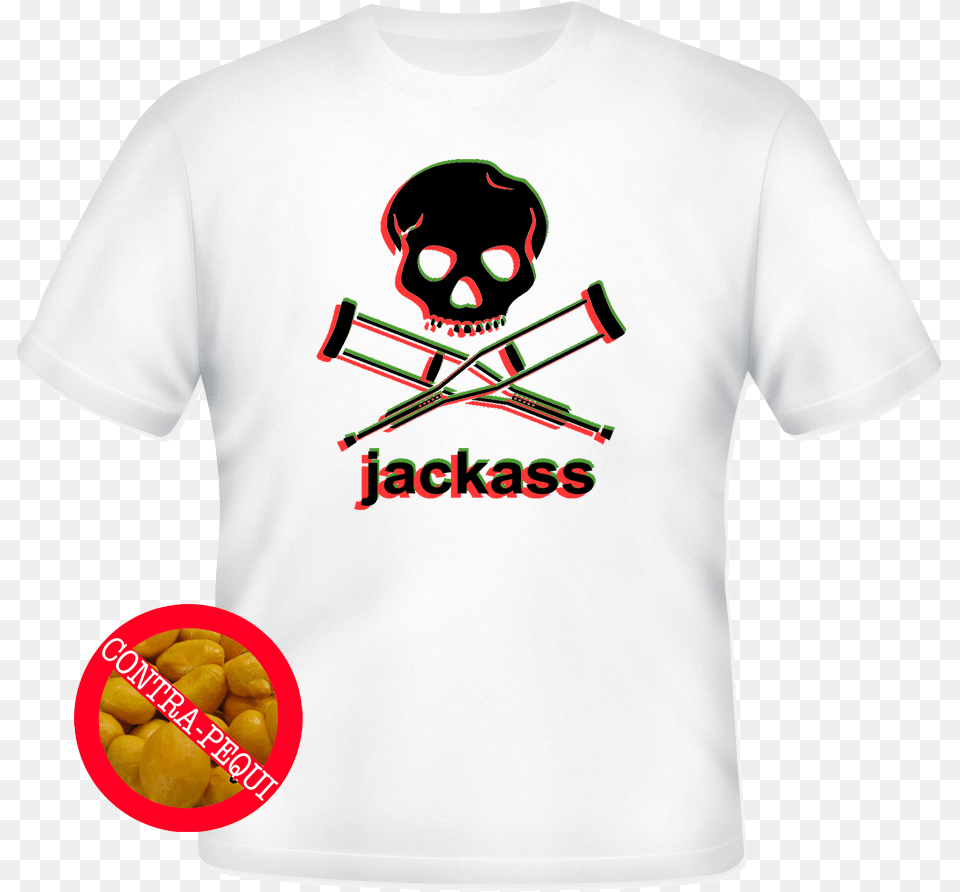 Jackass Logo Unisex, Clothing, Shirt, T-shirt, Face Png
