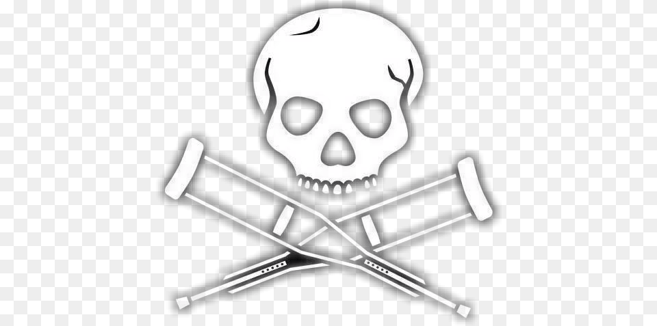 Jackass Skull Tetedemort Squeletton Freetoedit Skull, Bow, Weapon, Stencil Free Png