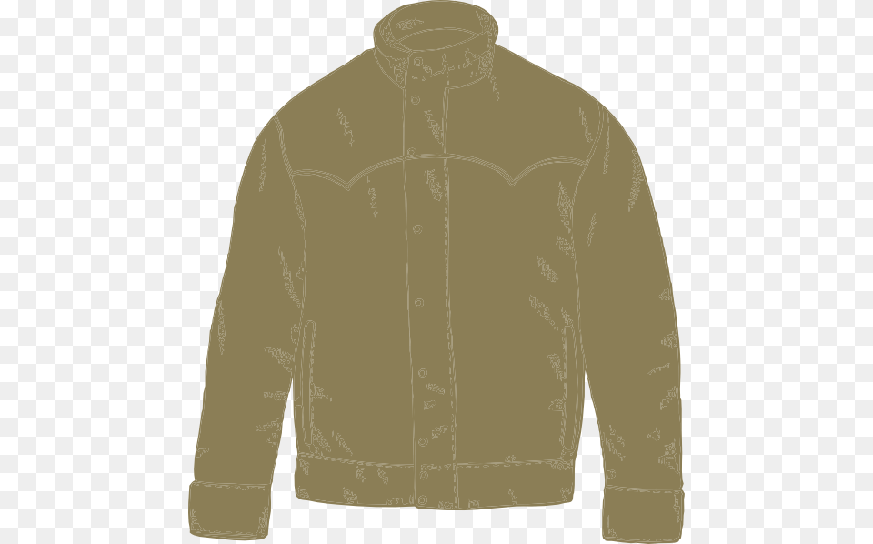 Jacket Clip Art At Sweater, Clothing, Coat, Knitwear, Sweatshirt Png Image
