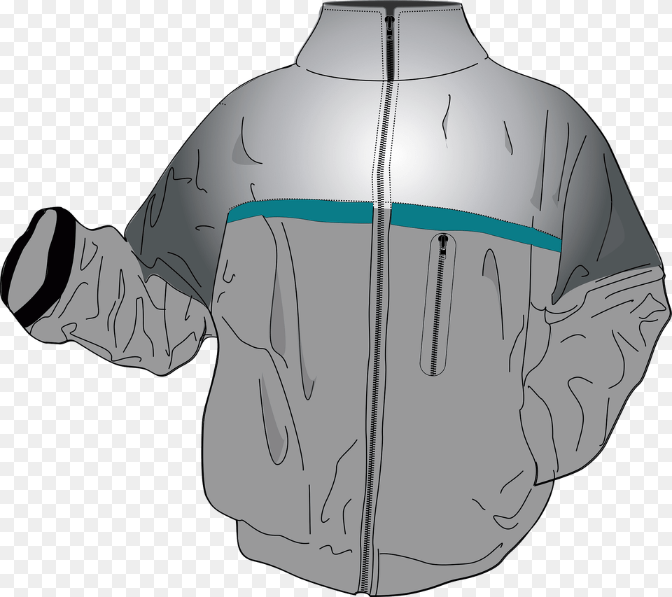 Jacket Clipart, Clothing, Coat, Knitwear, Sweater Png Image