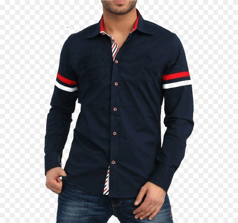 Jacket For Men With Hood, Clothing, Dress Shirt, Long Sleeve, Shirt Png