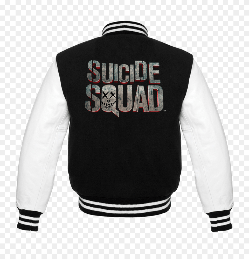 Jacket Suicide Squad Back, Clothing, Sleeve, Long Sleeve, Coat Png