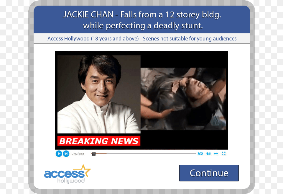 Jackie Chan Accident, Adult, Person, Man, Male Free Png Download