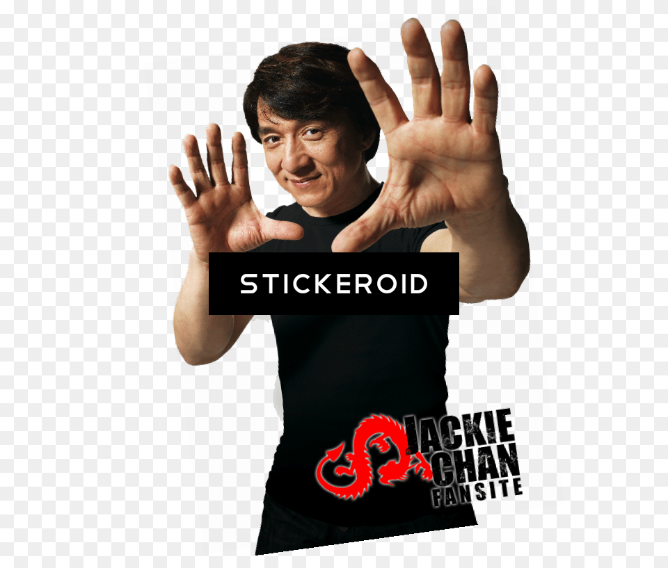 Jackie Chan Transparent Jackie Chan, Body Part, Person, Finger, Hand Png