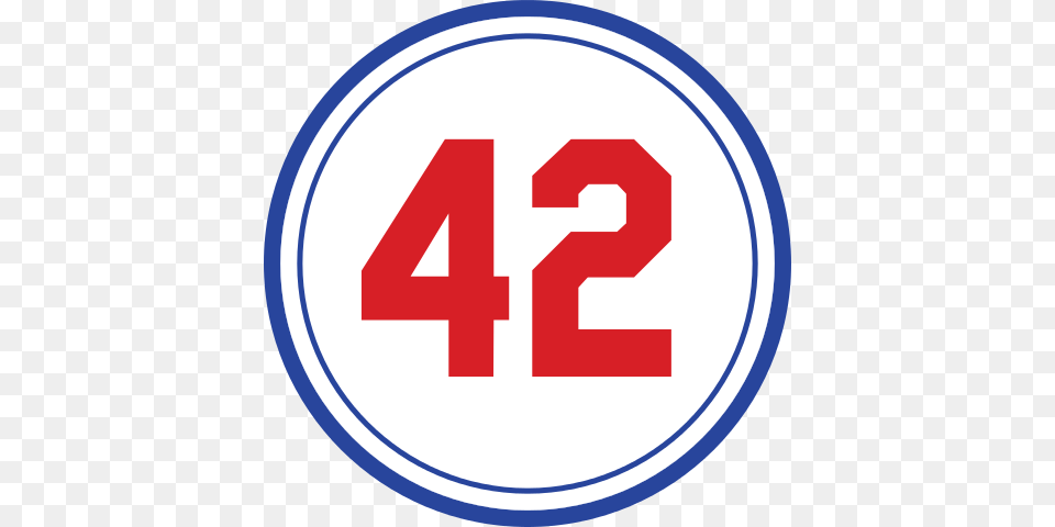 Jackie Robinsons Retired Number, First Aid, Symbol, Text Free Png