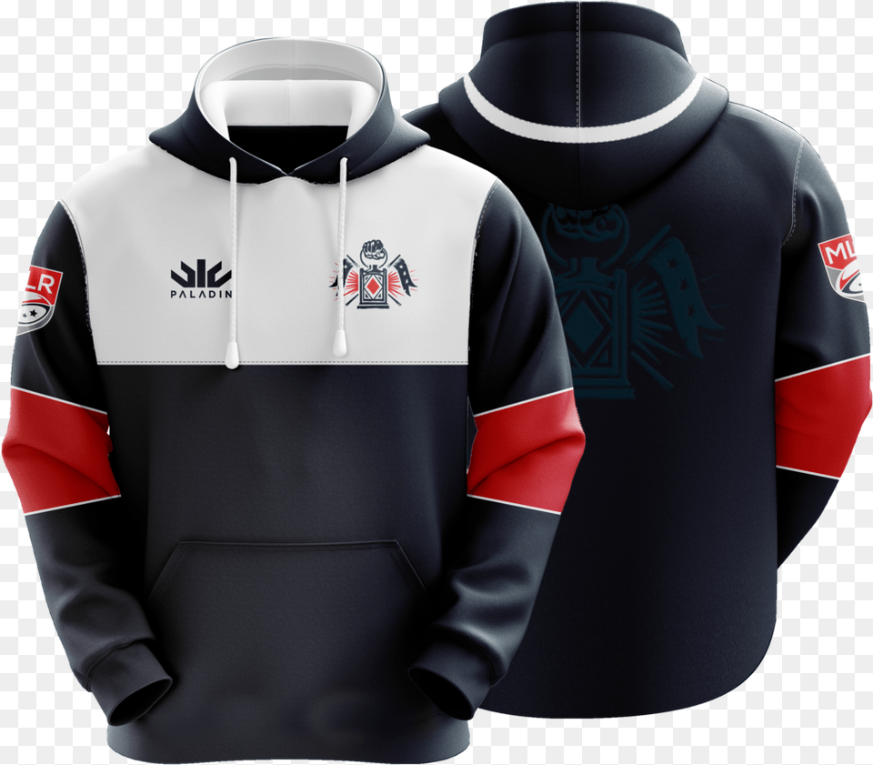 Jacks Paladin Team Hooded Sweatshirt Hoodie, Clothing, Knitwear, Sweater, Shirt Free Png