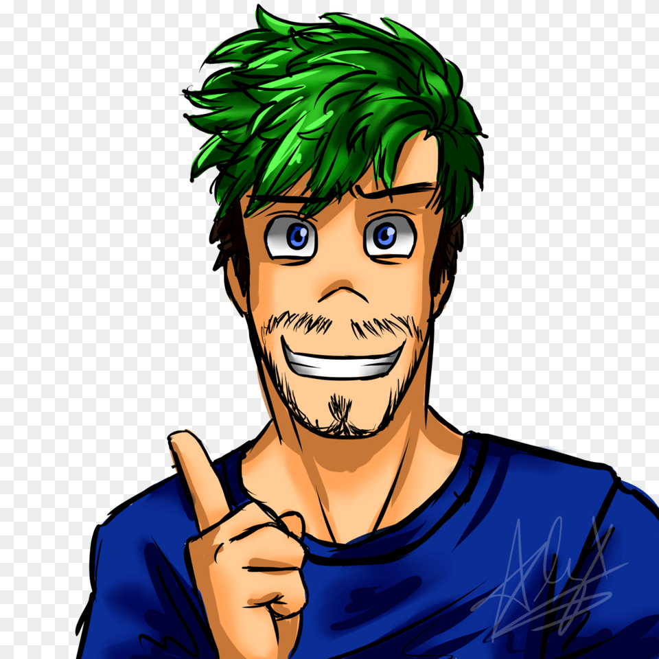 Jacksepticeye, Publication, Book, Comics, Person Free Png Download