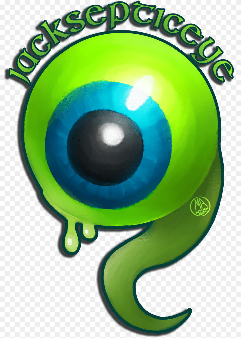 Jacksepticeye, Art, Graphics, Green, Disk Free Transparent Png