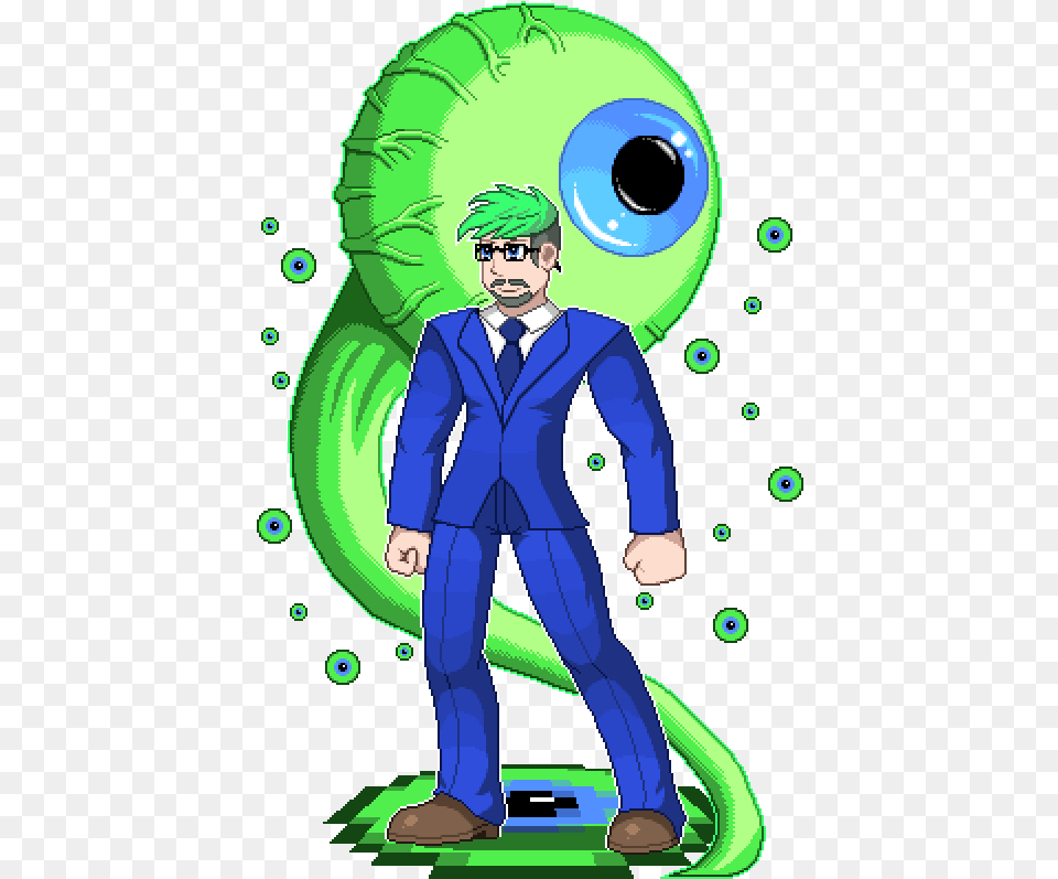 Jacksepticeye By Scepterdpinoy Jacksepticeye Cartoon, Publication, Book, Comics, Green Free Png Download
