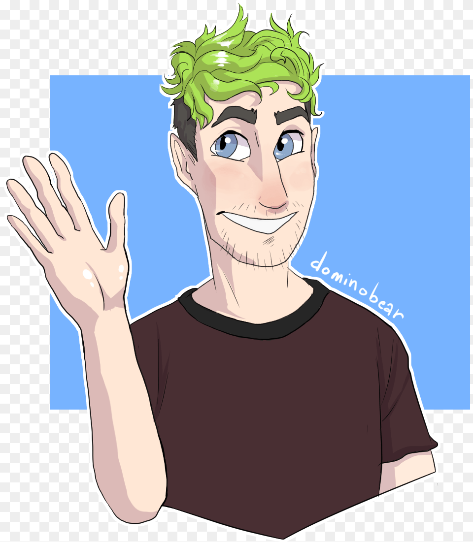 Jacksepticeye Drawing, Adult, Publication, Book, Person Png Image