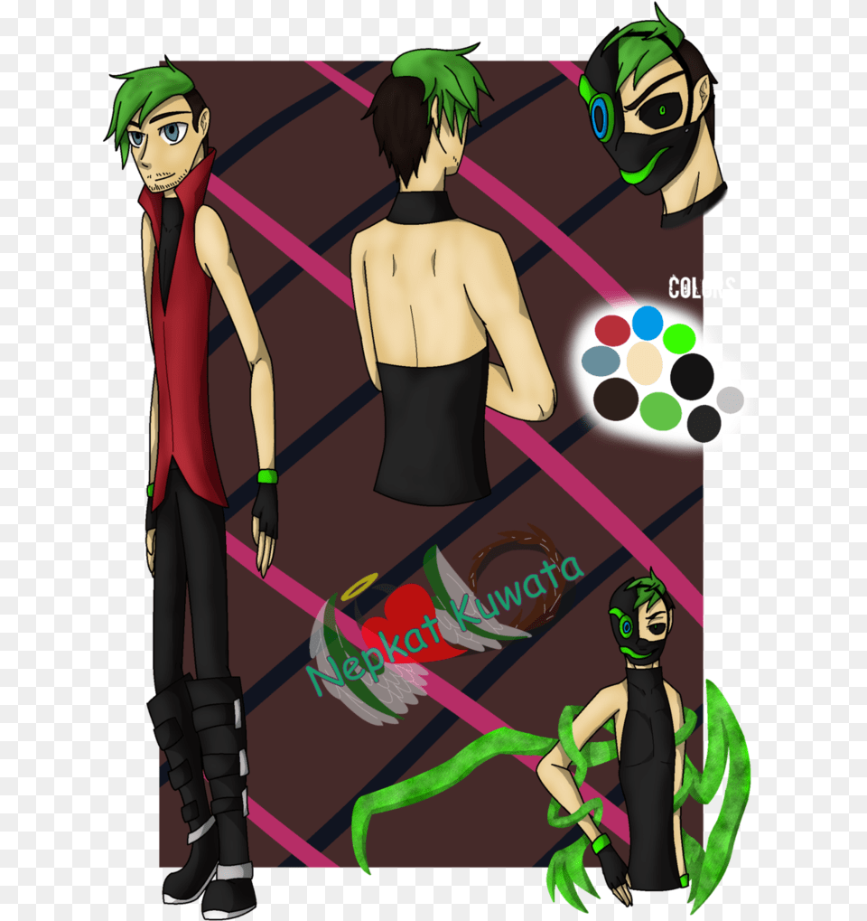 Jacksepticeye Ghoul, Adult, Publication, Person, Female Free Png Download