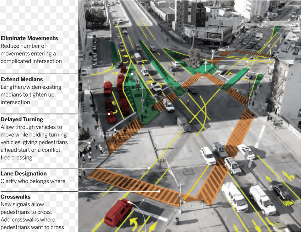 Jackson Avenue From 11th Street To The Pulaski Bridge Nyc Street Design, Intersection, Road, Outdoors, City Png