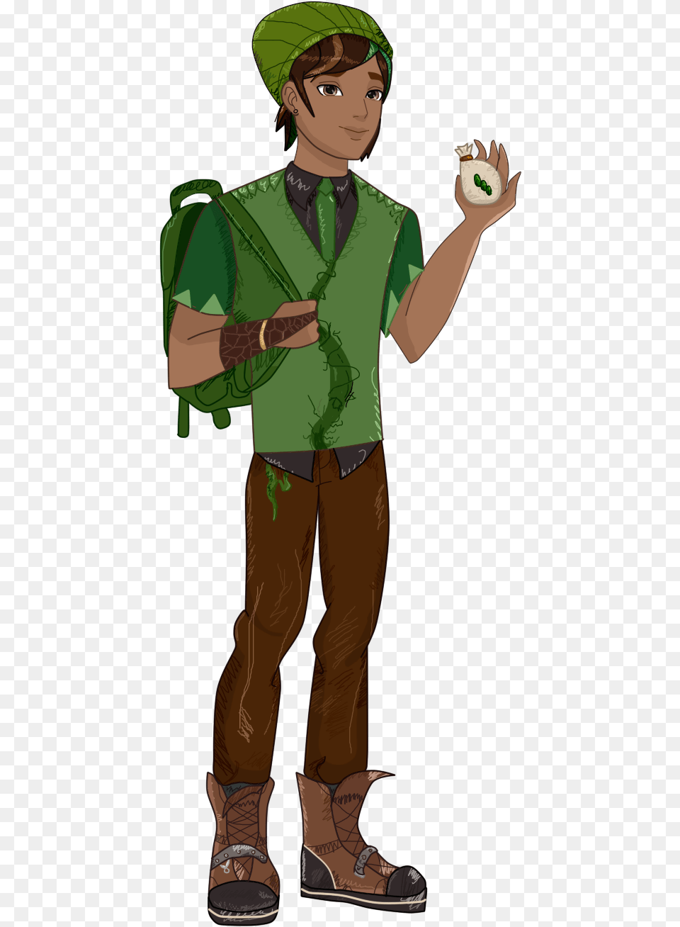 Jackson Beanstalk Illustration, Teen, Boy, Person, Male Png Image