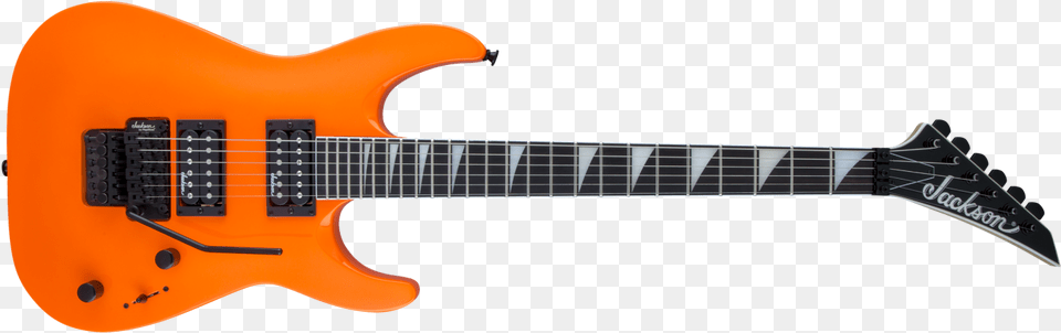 Jackson Js32 Dinky Dka Neon Orange Floyd Rose Electric Jackson Js32 Natural Oil, Bass Guitar, Electric Guitar, Guitar, Musical Instrument Free Transparent Png