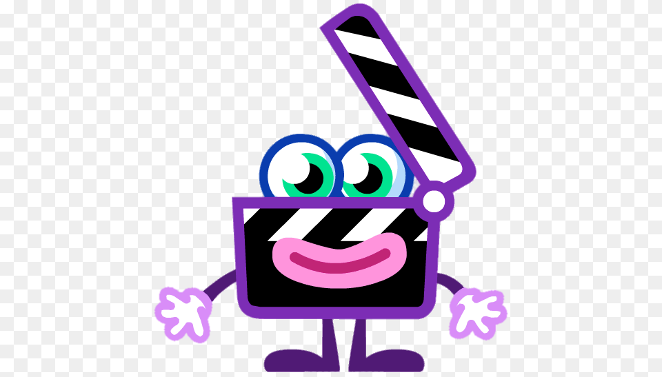 Jackson The Dapper Clapper, Purple, Device, Grass, Lawn Free Transparent Png