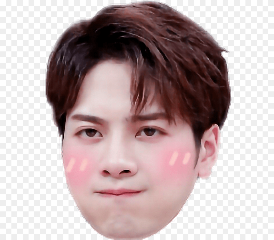 Jackson Wang Head Download Jackson Got7 Face, Adult, Photography, Person, Man Png