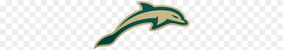 Jacksonville Dolphins Emblem, Animal, Dolphin, Mammal, Sea Life Png