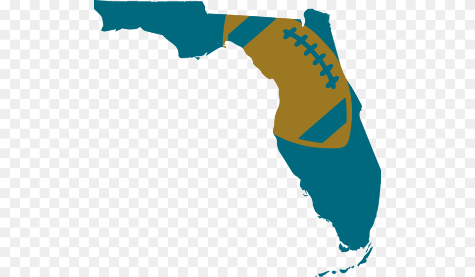 Jacksonville Football Design Map Of Florida Memes, Chart, Plot, Baby, Land Free Png Download