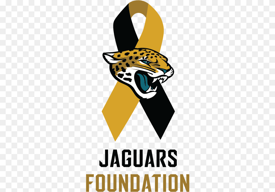 Jacksonville Jaguars Charity Logo, Person, Advertisement, Poster Png Image