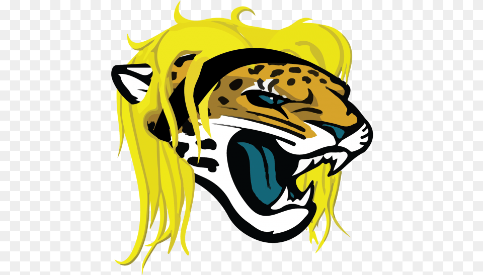 Jacksonville Jaguars Heavy Metal Logo Decals Stickers Jaguars Nfl Logo, Animal, Canine, Dog, Mammal Png