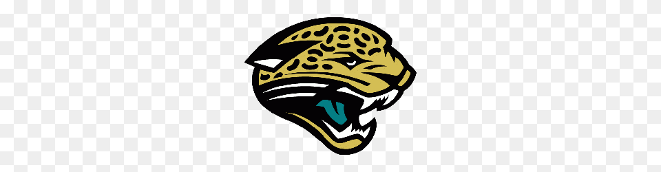 Jacksonville Jaguars Primary Logo Sports Logo History, Crash Helmet, Helmet, Person, Face Free Png