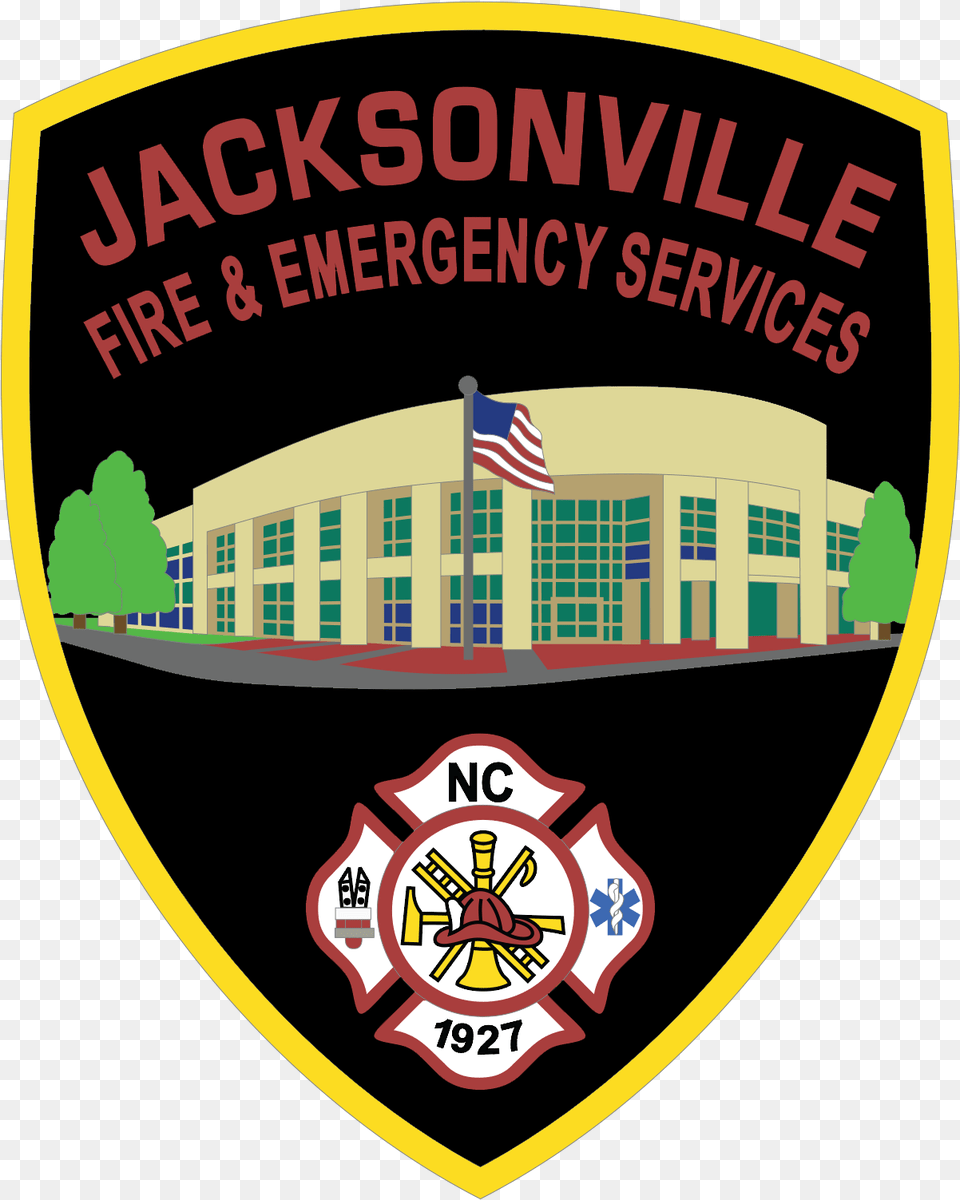 Jacksonville North Jacksonville North Carolina Fire Department, Logo, Badge, Symbol, Flag Free Png