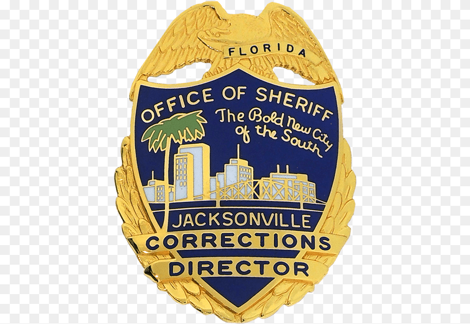 Jacksonville Office Of Sheriff Badge Jacksonville Police Badge, Logo, Symbol, Birthday Cake, Cake Png