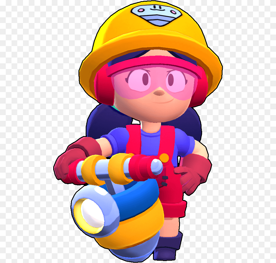 Jacky Jackie De Brawl Stars, Toy, Face, Head, Person Png