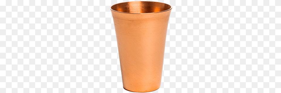 Jacob Bromwell Fluted Pure Copper Shot Glass Flowerpot, Pottery, Bottle, Shaker, Jar Free Png Download